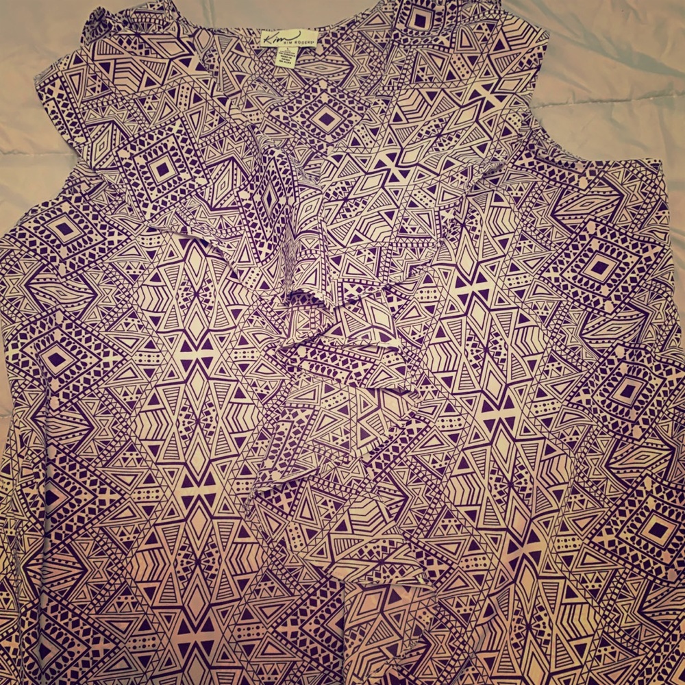 Kim Rogers tank top blouse